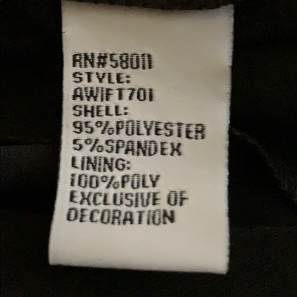 SZ 8 Sangria Black Cocktail Dress - Picture 7 of 8